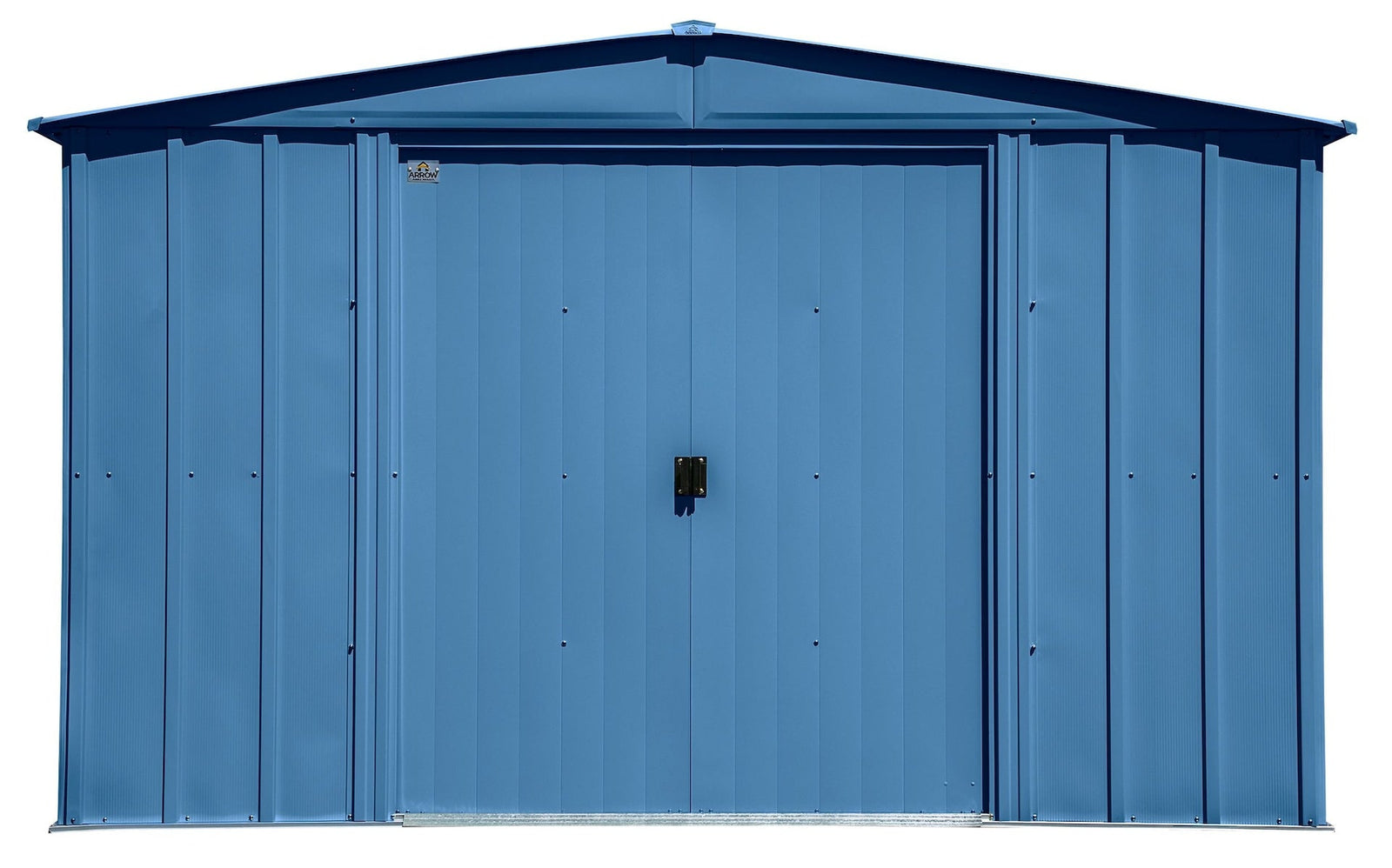 Classic Galvanized Steel Storage Shed, Blue Grey, 10-ft x 8-ft E5U5 - product image 7