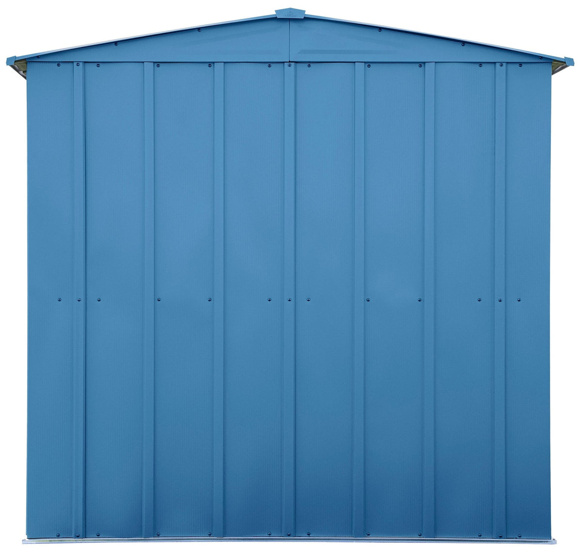 Classic Galvanized Steel Storage Shed, Blue Grey, 6-ft x 7-ft H0J7 - product image 8