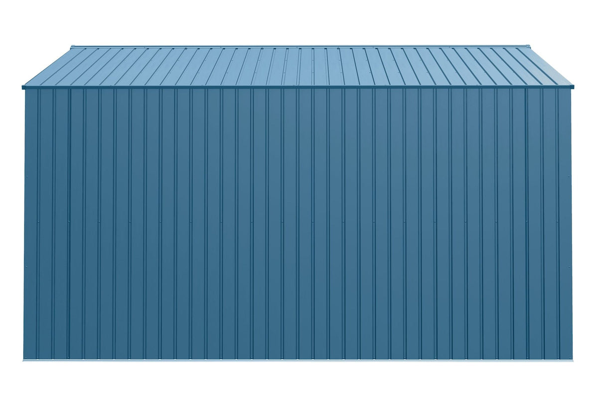 Elite 14x12-ft Blue Grey Corrosion-Resistant Steel Shed X9V7 - product image 4