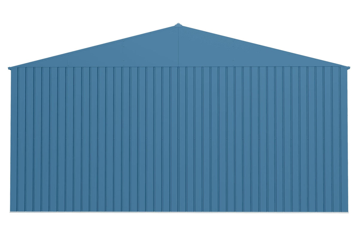 Elite 14x12-ft Blue Grey Corrosion-Resistant Steel Shed X9V7 - product image 5