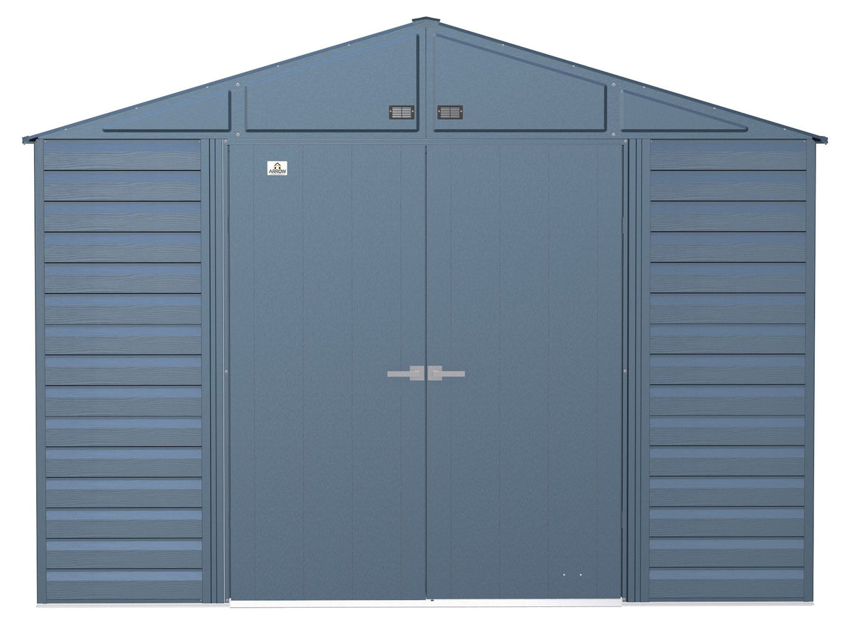 Select Galvanized Steel Storage Shed, Blue Grey, 10-ft x 12-ft G9U2 - product image 4