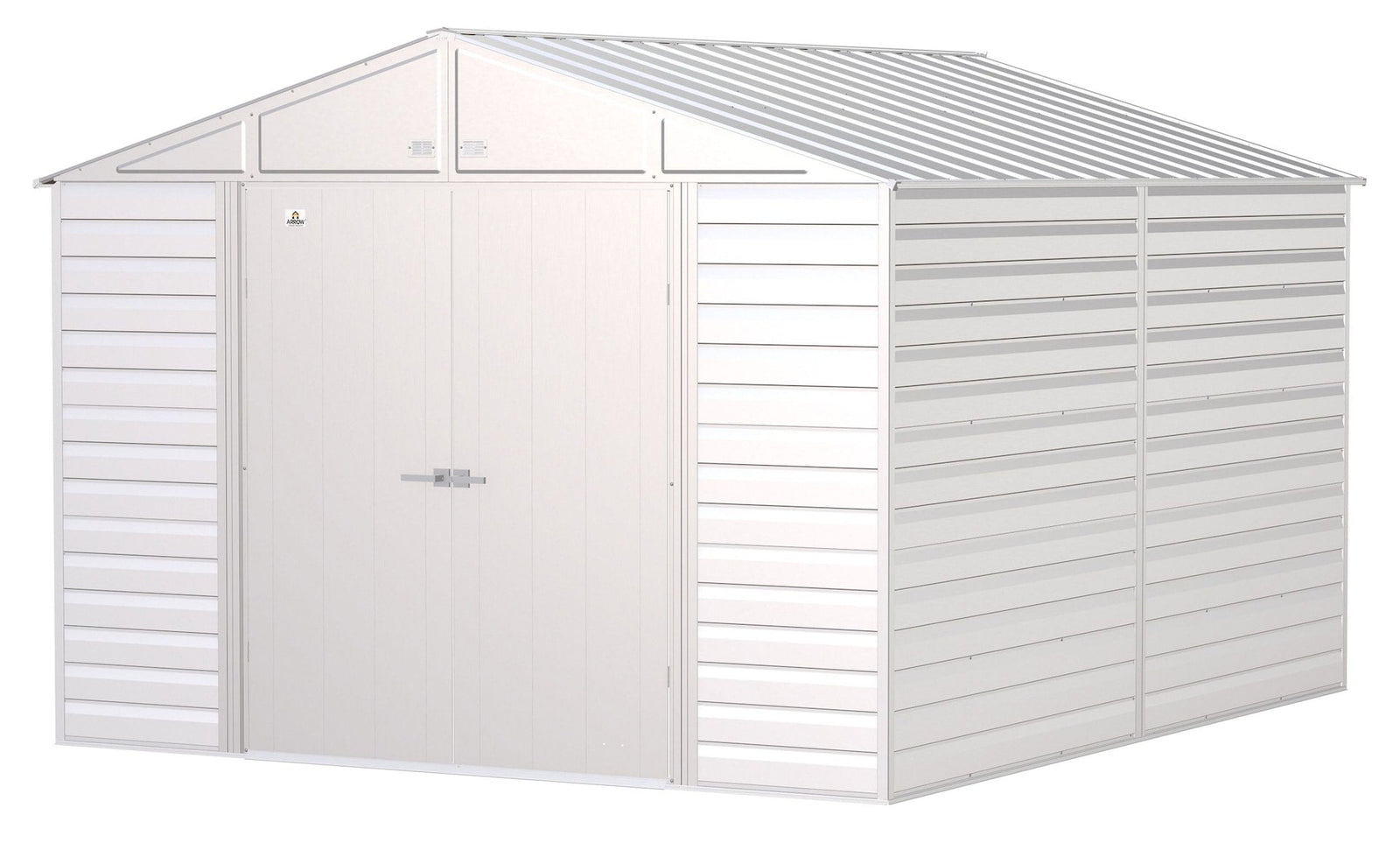 Select Galvanized Steel Storage Shed, Flute Grey, 10-ft x 12-ft E6P1 - product image 3
