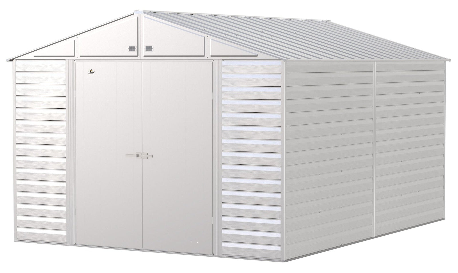 Select Galvanized Steel Storage Shed, Flute Grey, 10-ft x 14-ft P6I0 - product image 1