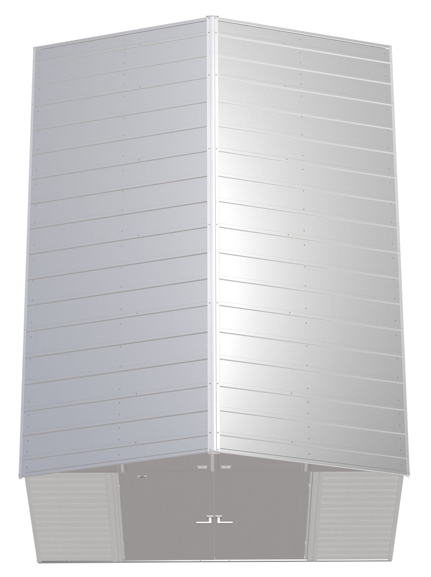 Select Galvanized Steel Storage Shed, Flute Grey, 10-ft x 14-ft P6I0 - product image 7