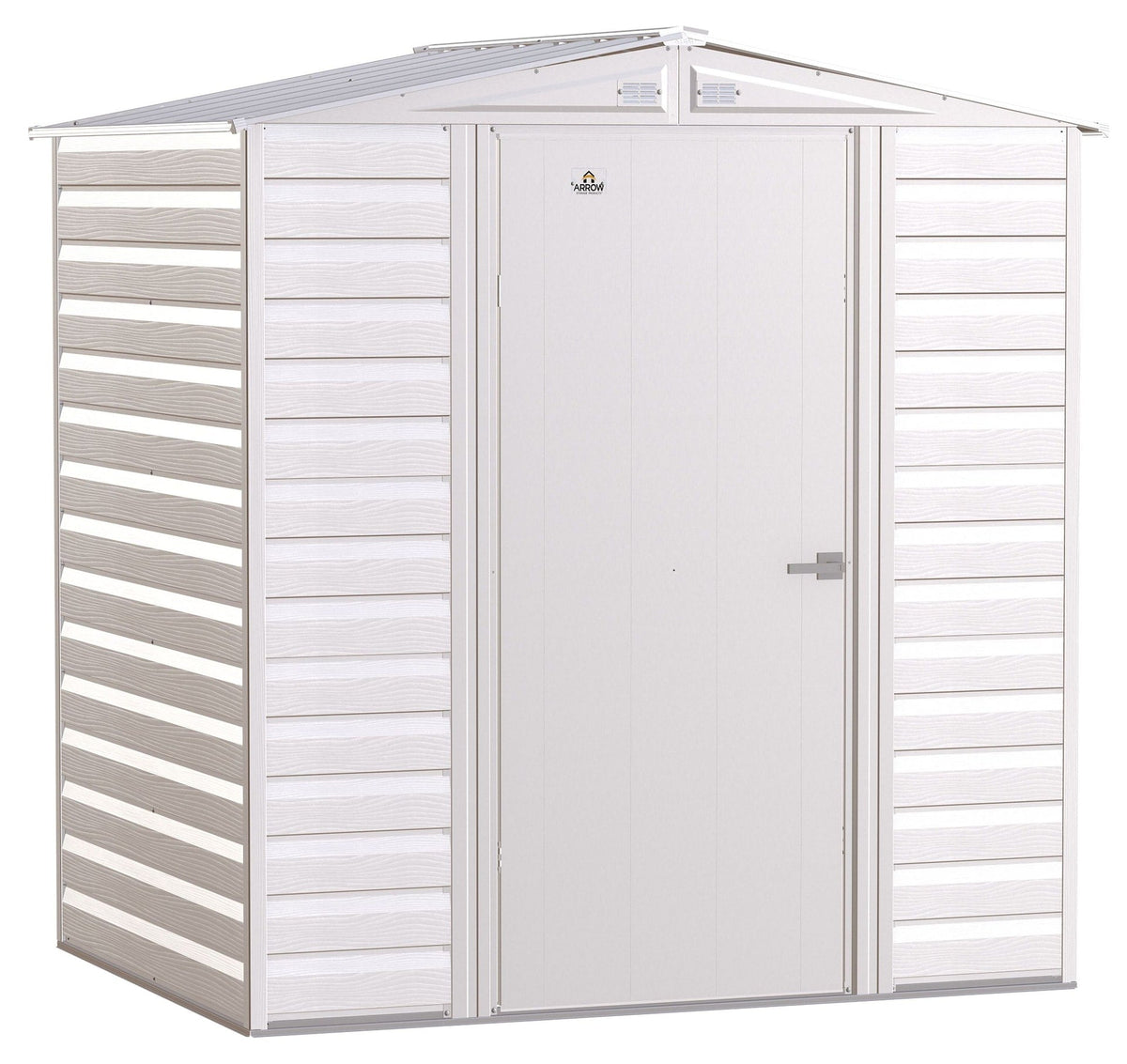 Select Galvanized Steel Storage Shed, Flute Grey, 6-ft x 5-ft X9Y0 - product image 1