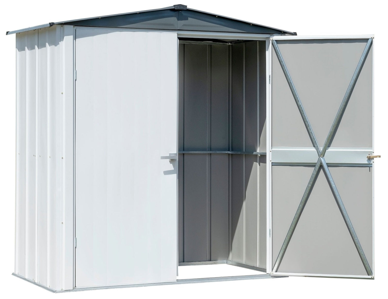 Spacemaker Patio Steel Storage Shed, 6-ft x 3-ft E4U3 - product image 8