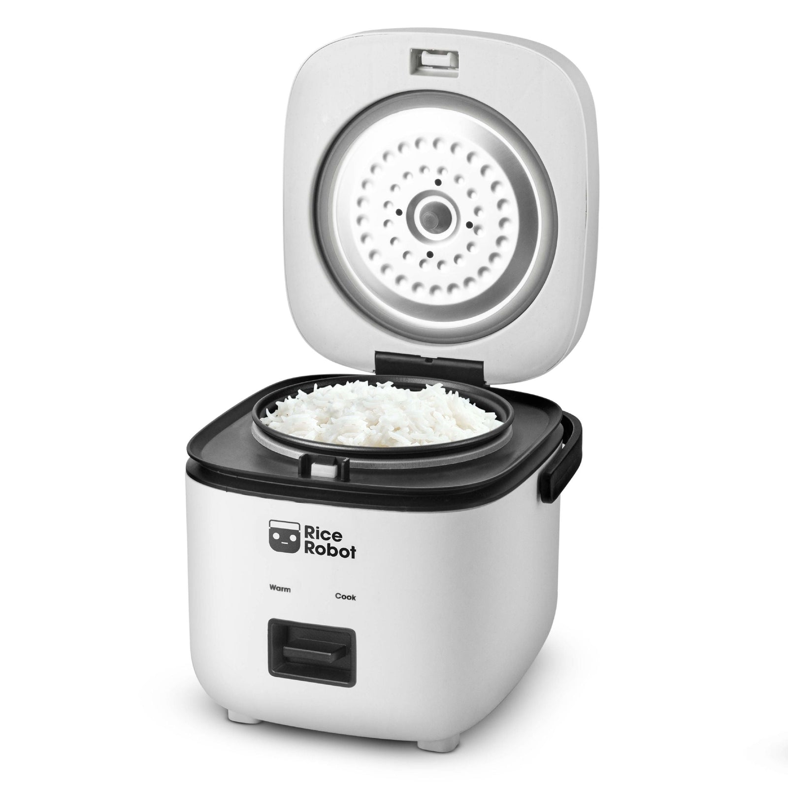 Ceramic Nonstick Rice Cooker, White, 1-qt L6U6 - product image 2