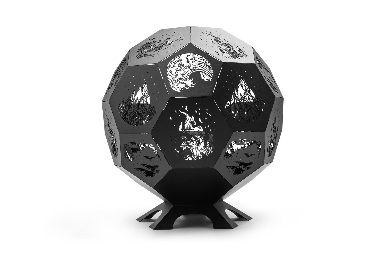 Algonquin Fire Pit, 39", Black E1S3 - product image 3