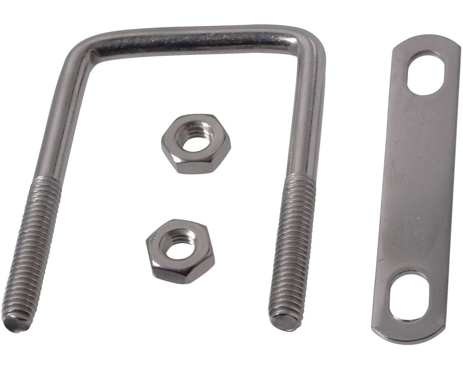 Square U Bolt, Stainless Steel, For All Weather, 3 x 2-in Y9A4 - product image 1