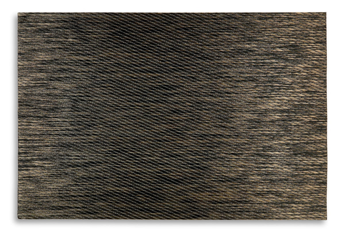 Birchmont Rectangle Vinyl & Polyester Placemats, 13-in x 19-in, 4-pk B5M4 - product image 1