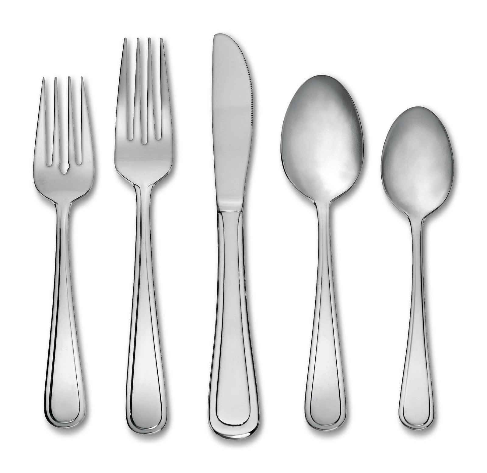 Madison Stainless Steel Flatware Set, Serves 10, 50-pc G9H4 - product image 1