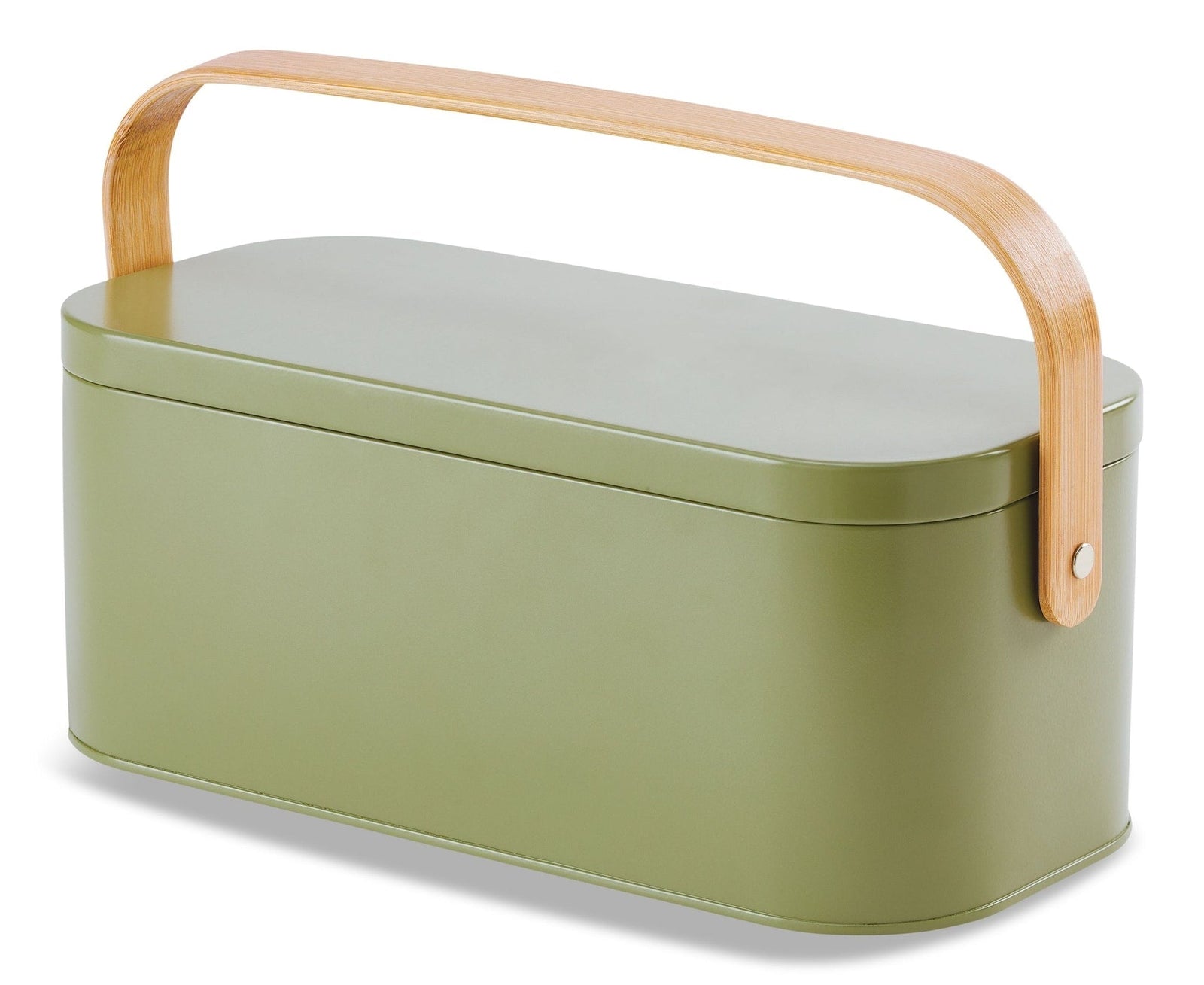 Metal Gardening Storage Container, Iron, Green I9R2 - product image 1