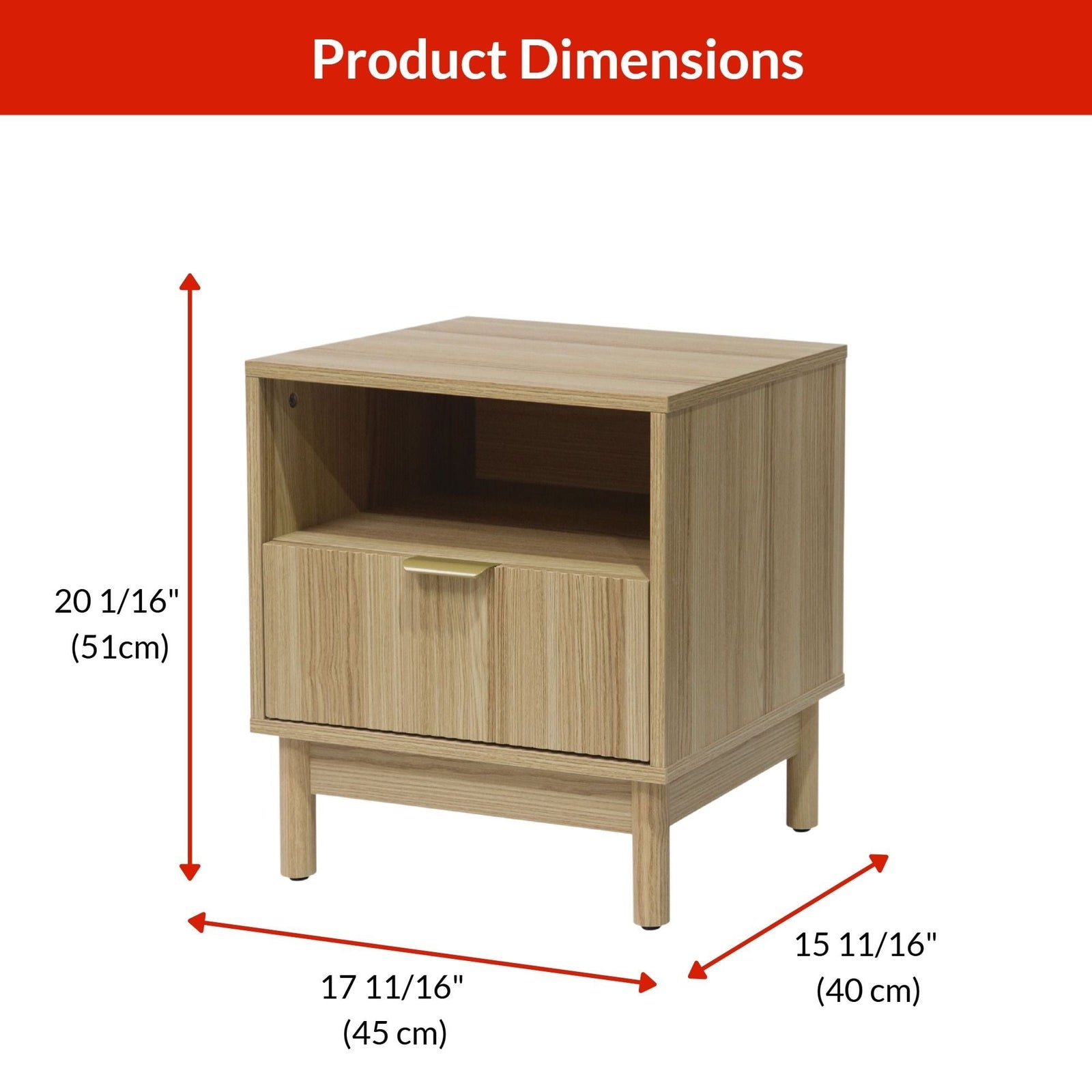 Winkler Side Table, Oak P9I4 - product image 2