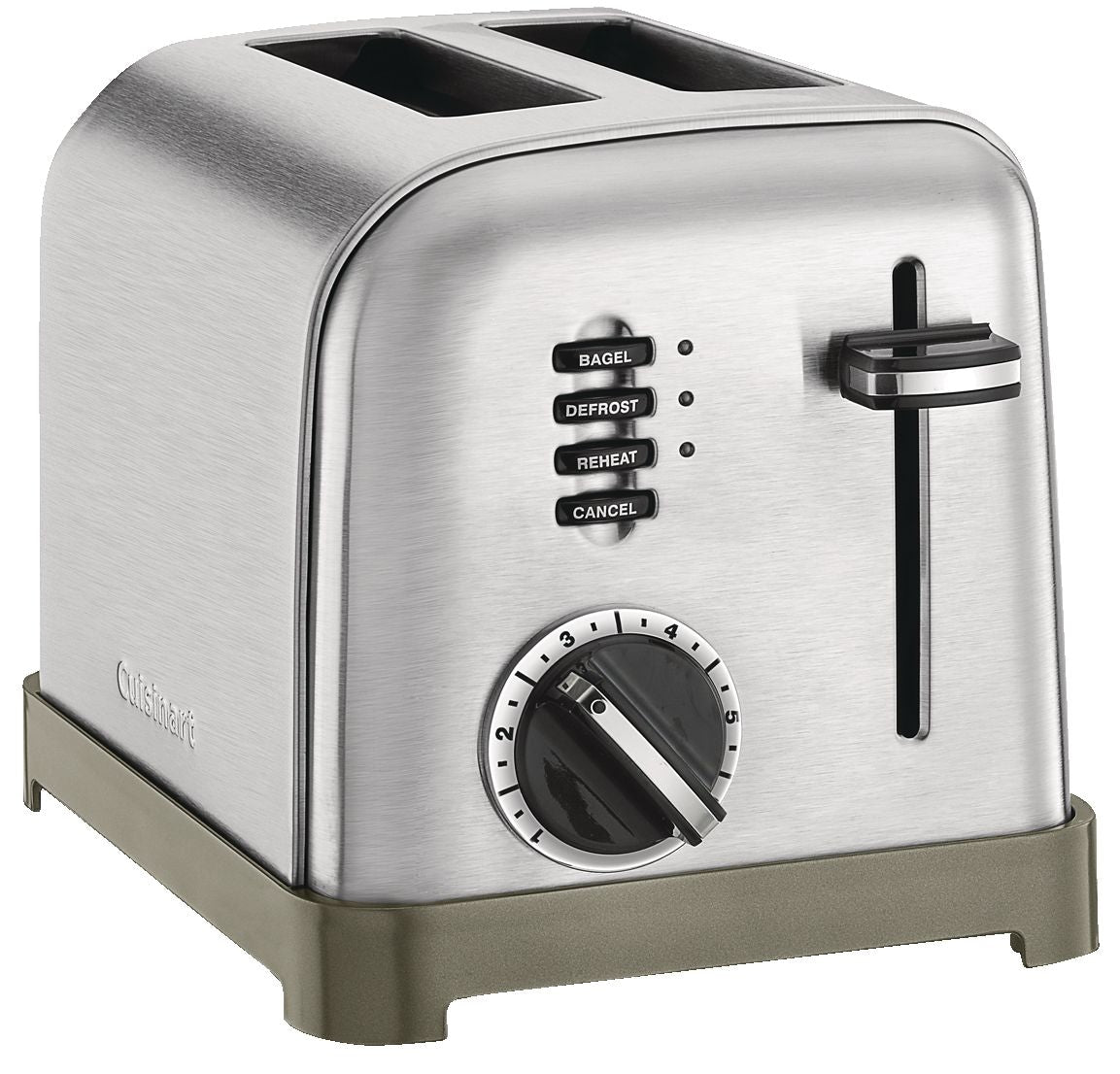Metal Classic Toaster with 6 Settings, Stainless Steel, 2-Slices D8W1 - product image 2