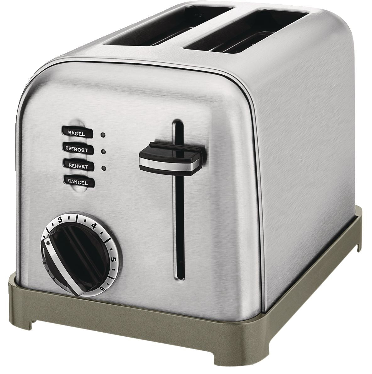 Metal Classic Toaster with 6 Settings, Stainless Steel, 2-Slices D8W1 - product image 3