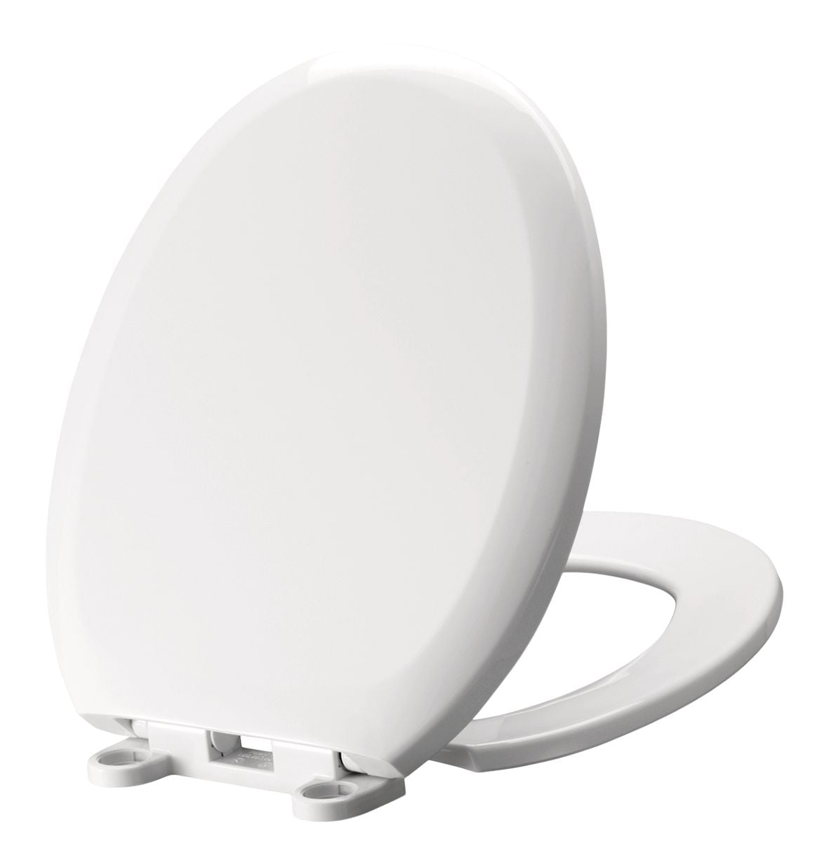Plastic Slow Close Round Toilet Seat, Antibacterial D1B1 - product image 1