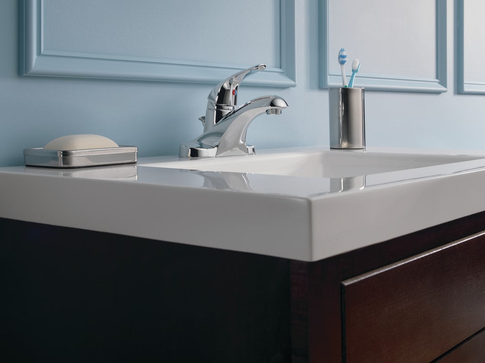 Faucet Principals Single Handle Bathroom Sink Faucet, WaterSense Certified, Chrome W0Z0 - product image 3