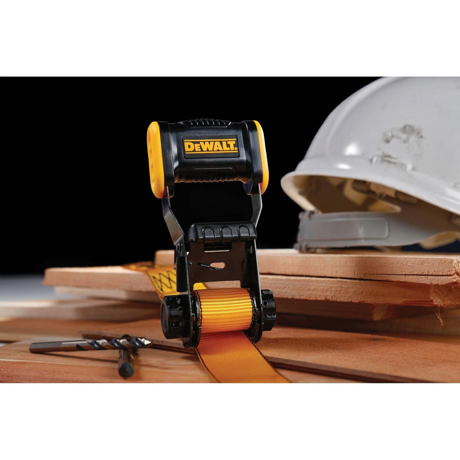 DXBC18004 1,800-lb Ratchet Tie-Down Straps, 1.25-in x 12-ft, 4-pk V5A0 - product image 5