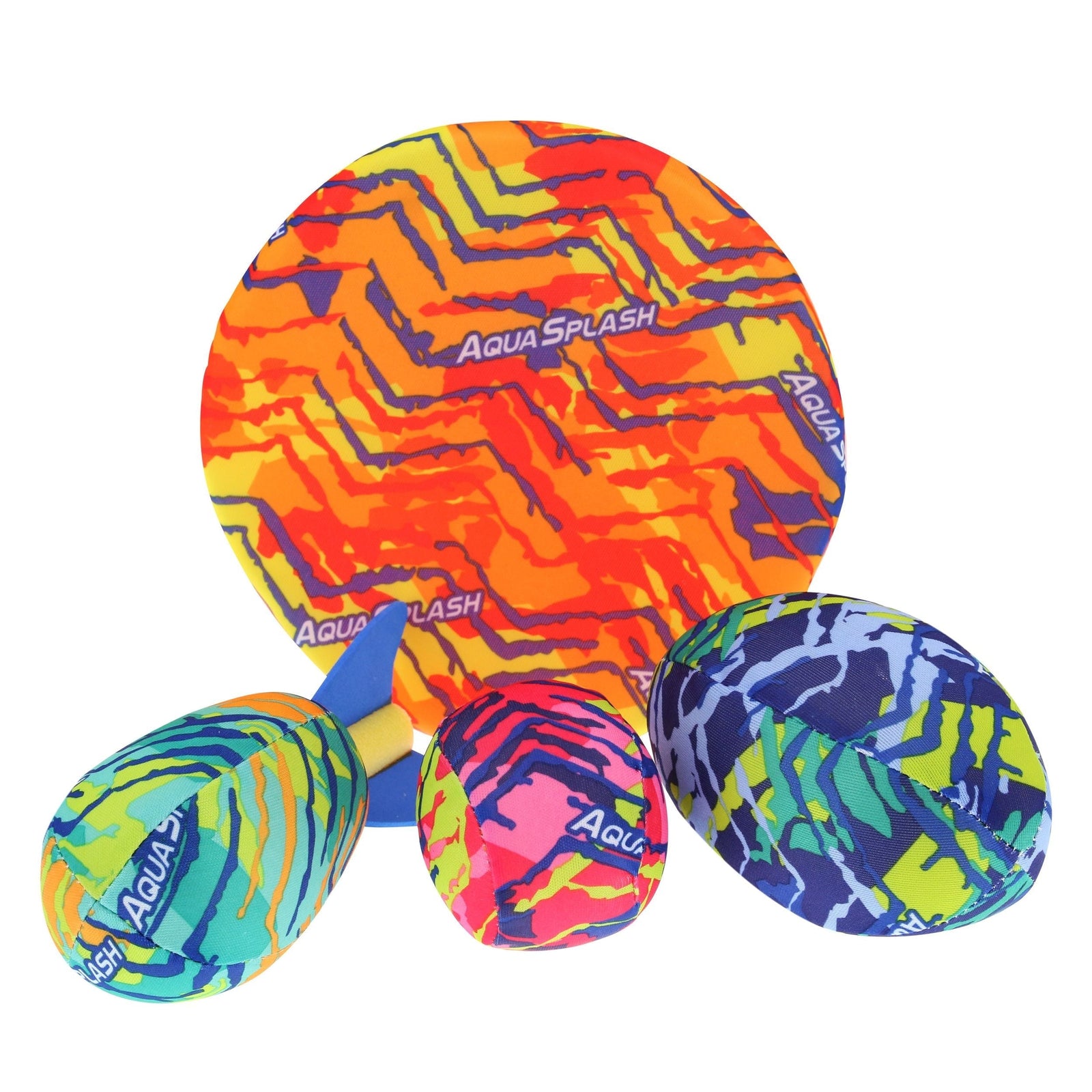 n' Drench Pool Kids' Splash Ball Set, Multi-Coloured, 4-pk, Ages 3+, for Beach/Pool Fun Activities P8U5 - product image 1