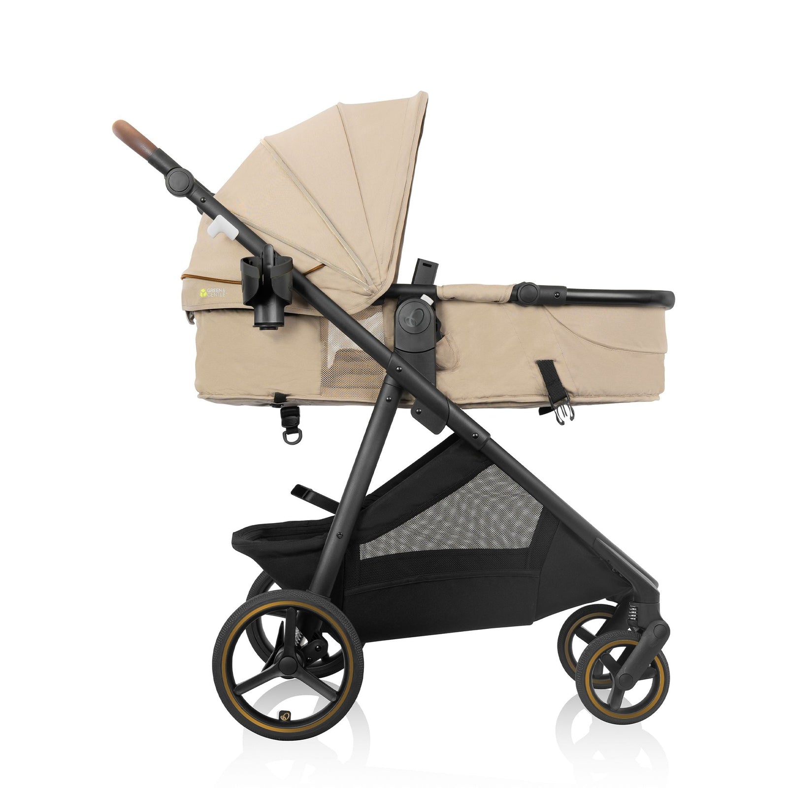 Shyft Intuiti+ Stroller withGreen and Gentle Beige Q5O0 - product image 1