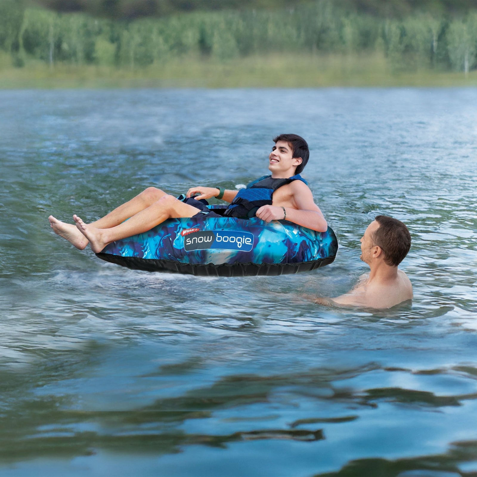 Dual Inflatable Snow Tube for Winter and Summer N0F0 - product image 2