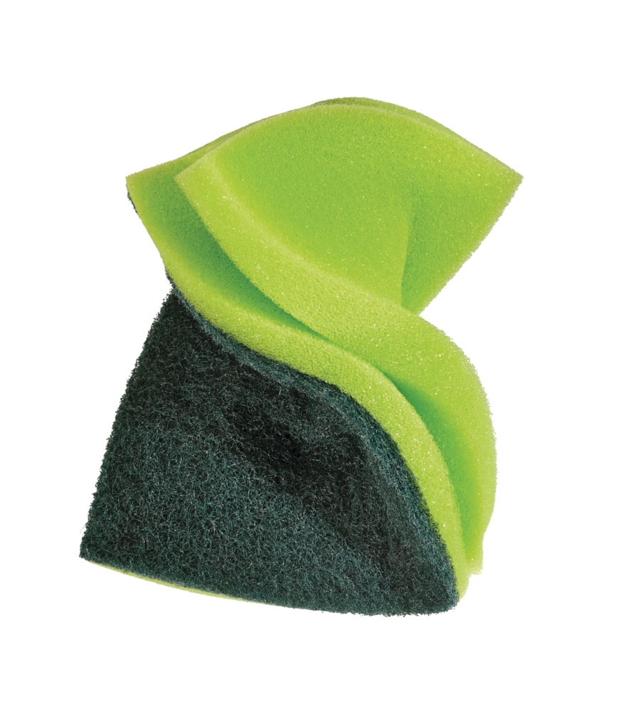 Heavy-Duty Dual Side Scrub Sponge & Pad, 6-pk U4G4 - product image 1