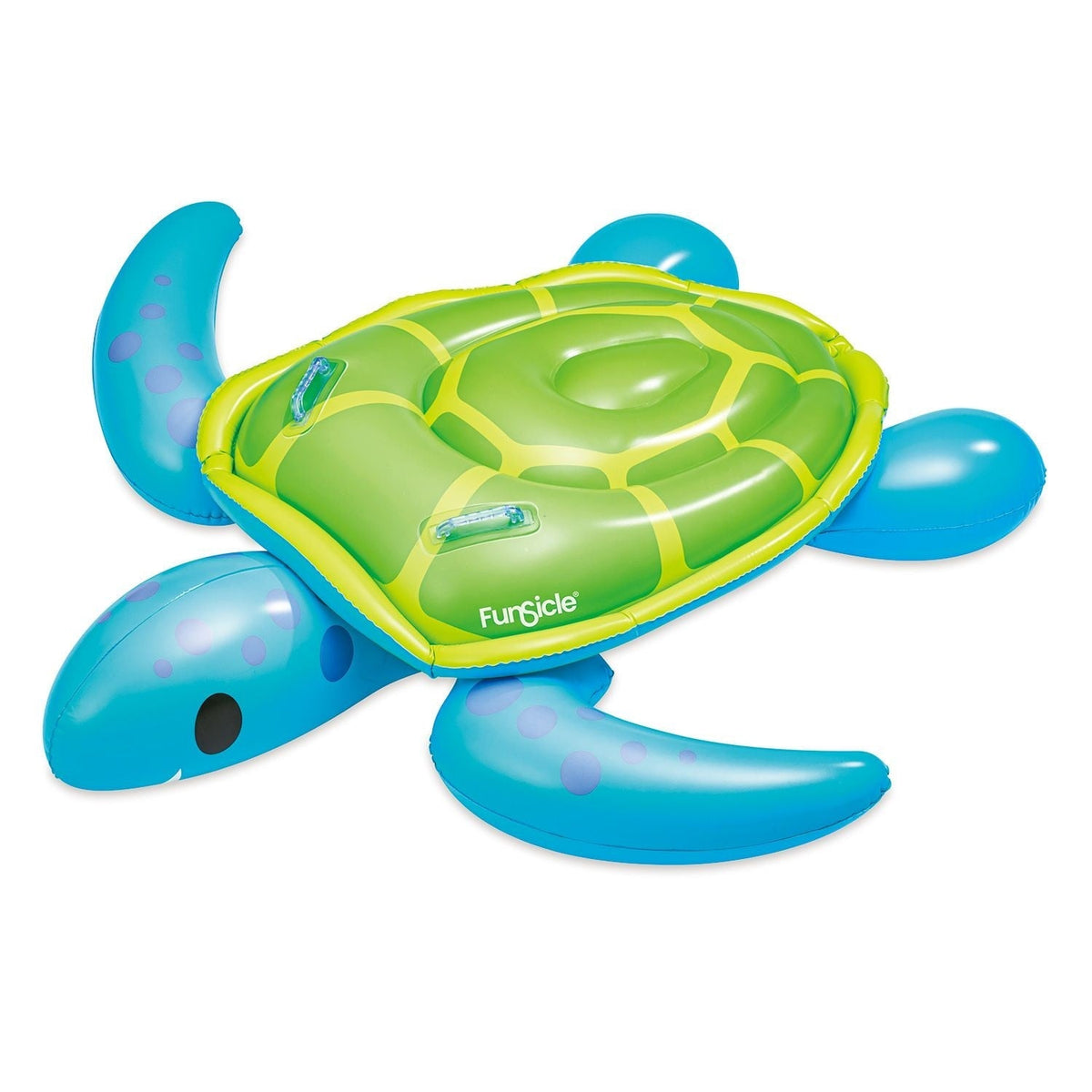 Turtle Time Ride-On Pool Float, Ages 3+ Q7X2 - product image 1