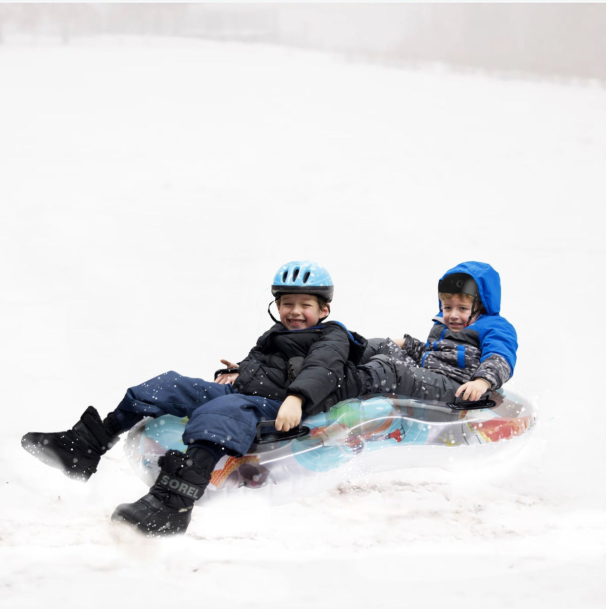Living 2-Person Duo Inflatable Winter Snow Tube M8C6 - product image 5