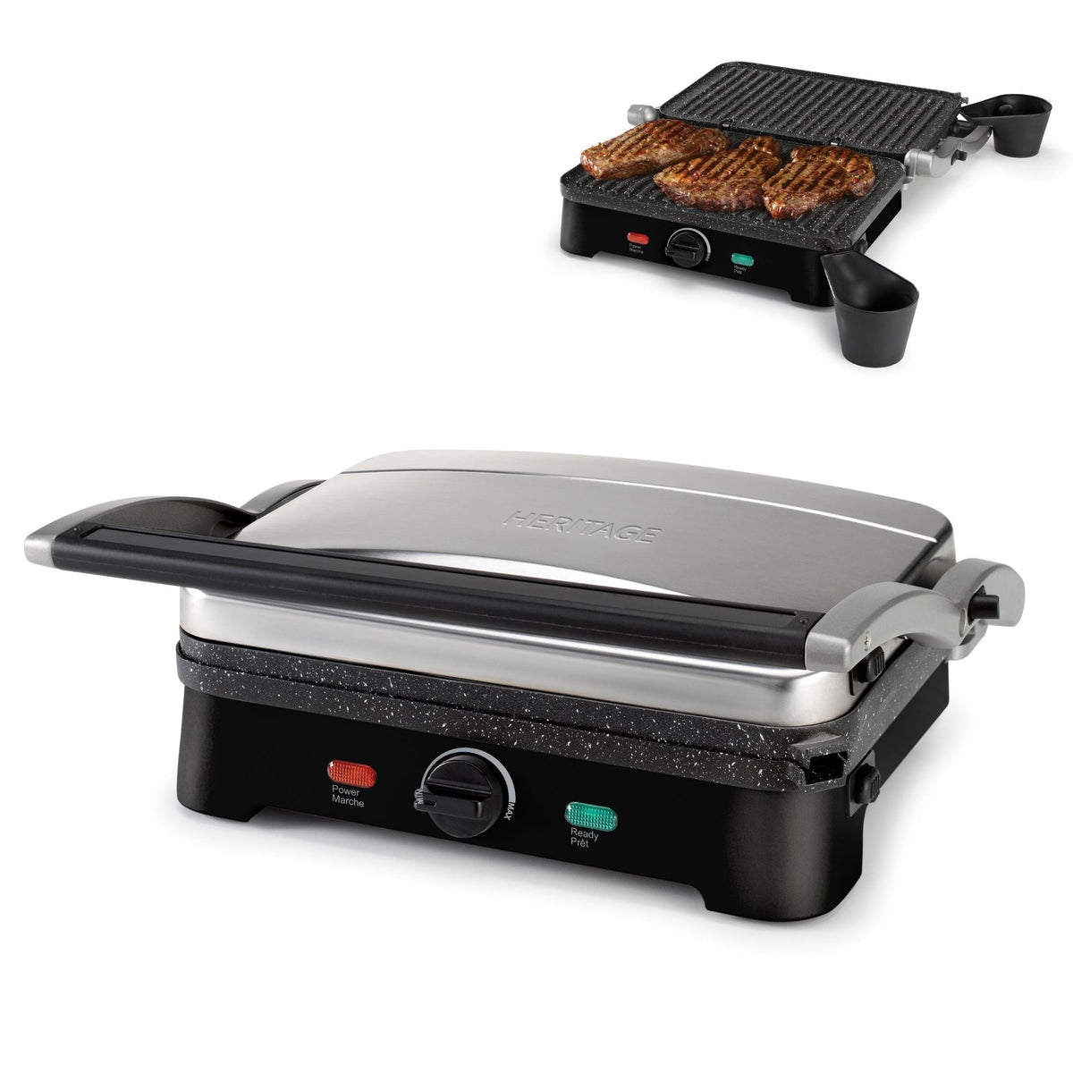 The Rock 1500W Large Non-Stick Panini Grill R6Z1 - product image 3