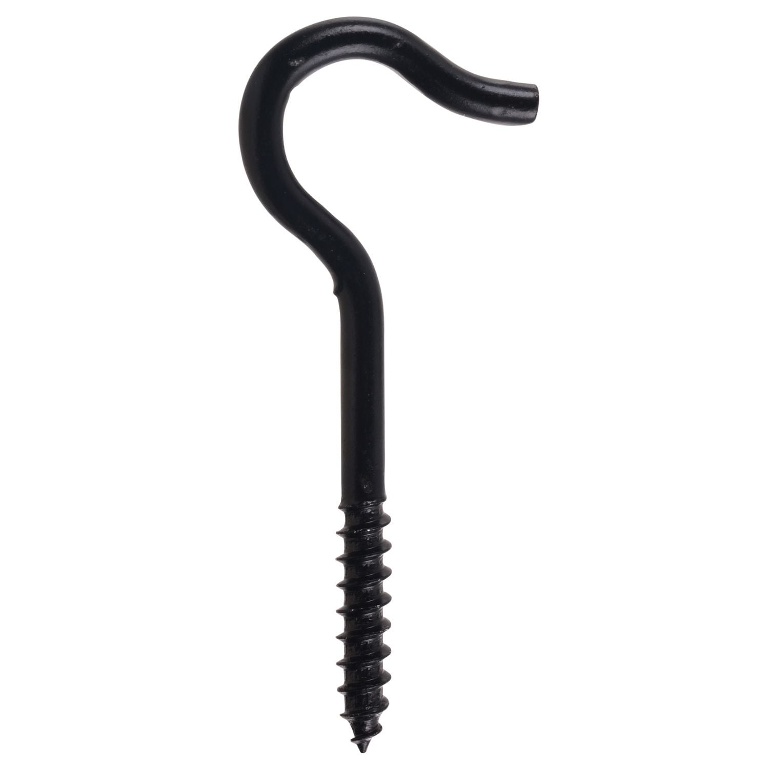 Screw Hook, 3-7/8-in, Black S1M8 - product image 1