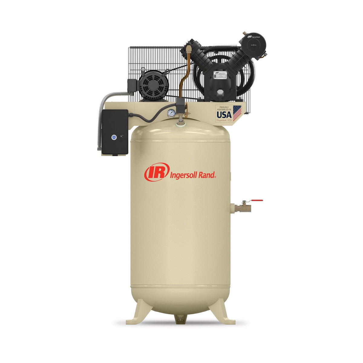 Rand 80-Gallon Vertical Air Compressor, 175 PSI, 7.5 HP I7F9 - product image 1