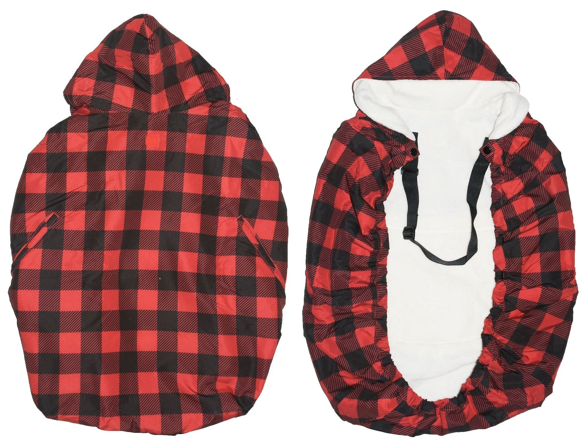 Snuggle Cover with Packable Hood, Buffalo Plaid B1T6 - product image 1