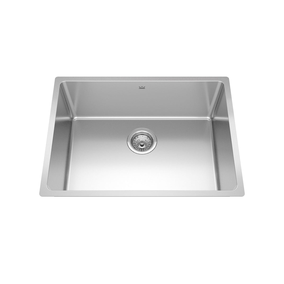 Brookmore Undermount Single Bowl Kitchen Sink, 24.6-in x 18.1-in x 9-in, Stainless Steel E2F1 - product image 1