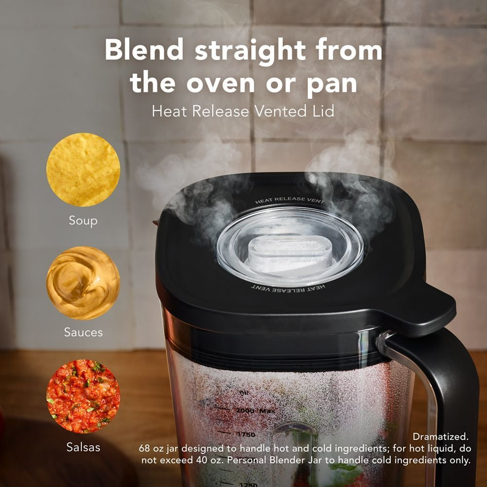 Single Blender with Jar, Precision Control, Black A9J0 - product image 8