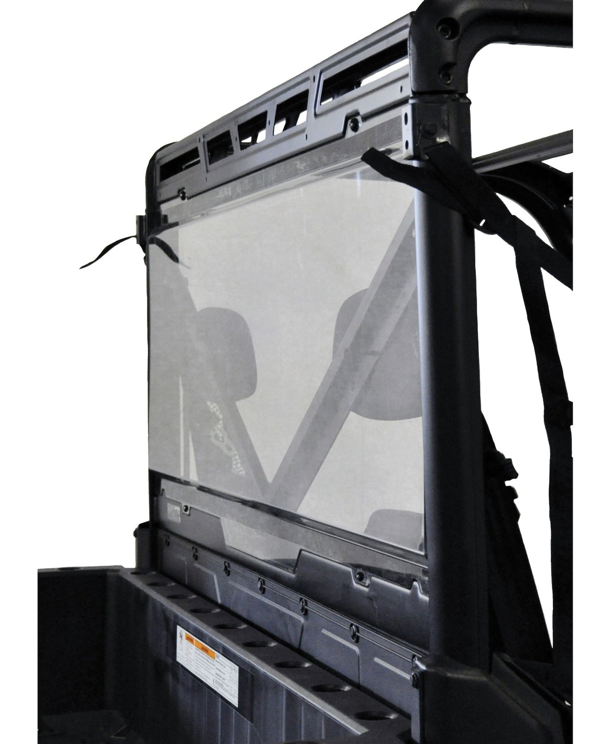 2624 Rear Panel UTV Windshield for Polaris Ranger XP900 (Profile Tubing), Clear H2X3 - product image 2