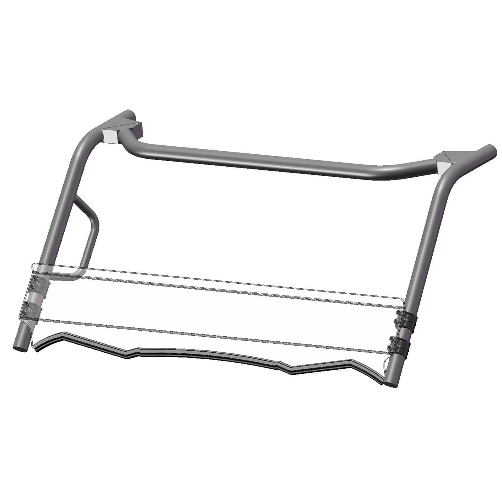 Hard Coated Half Fixed Windshield, Teryx'16 G8G2 - product image 1