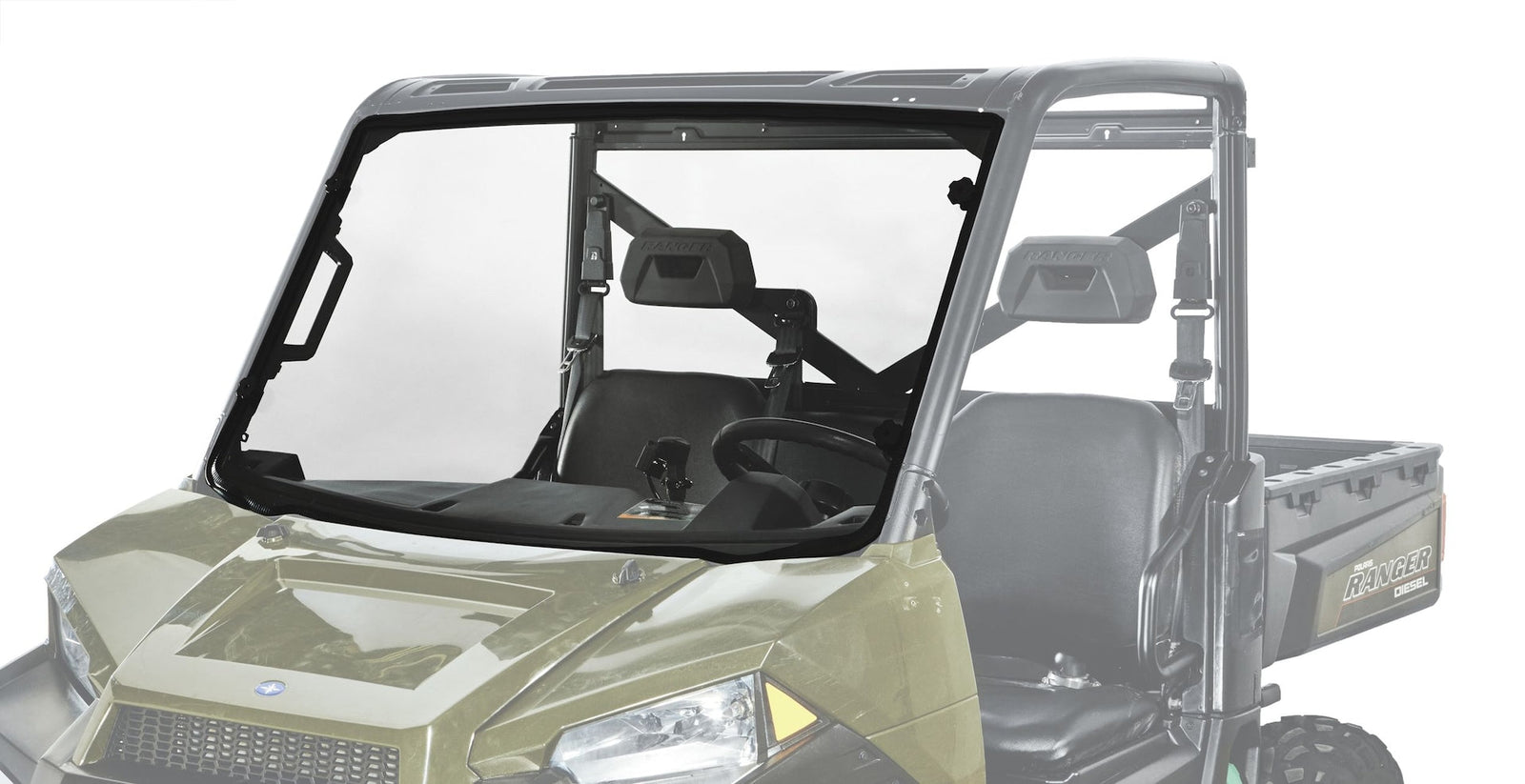 UTV Windshield Full-Fixed for Polaris Ranger XP900 V5O9 - product image 1