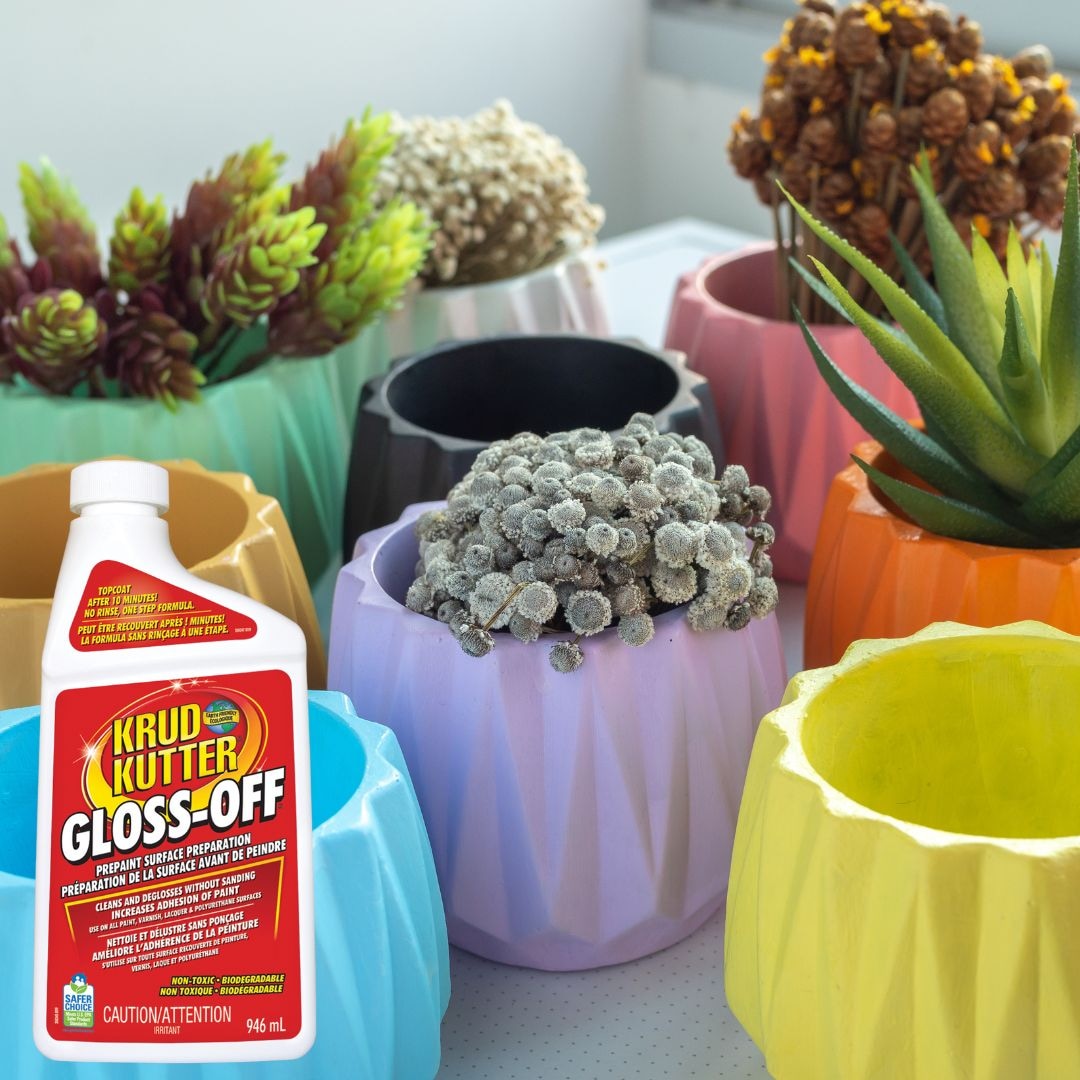 Gloss-Off Pre-Paint Surface Preparation, Cleaner & Deglosser Without Sanding, 946-mL F2L1 - product image 7
