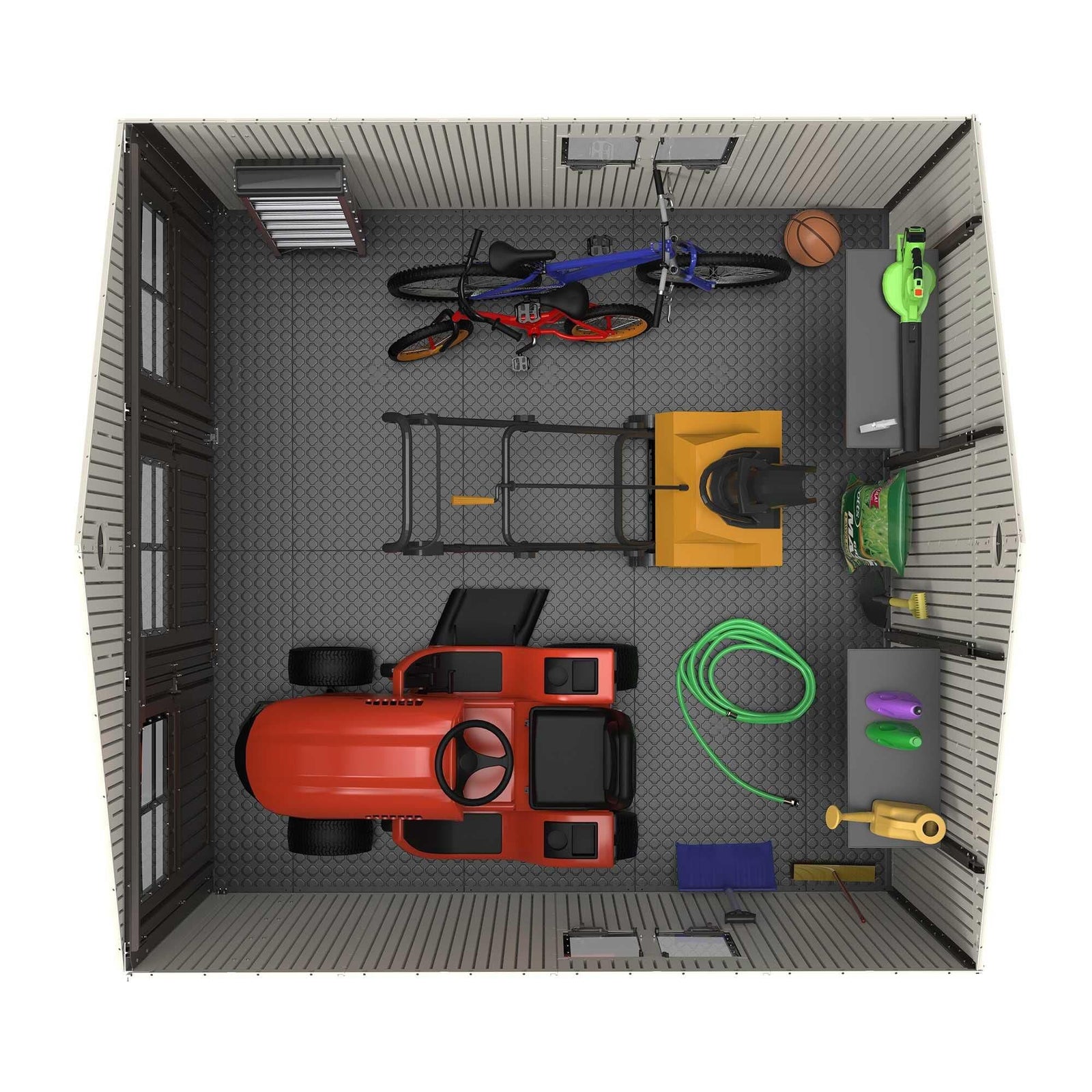 Outdoor Storage Shed, 11-ft x 11-ft Z8T8 - product image 2