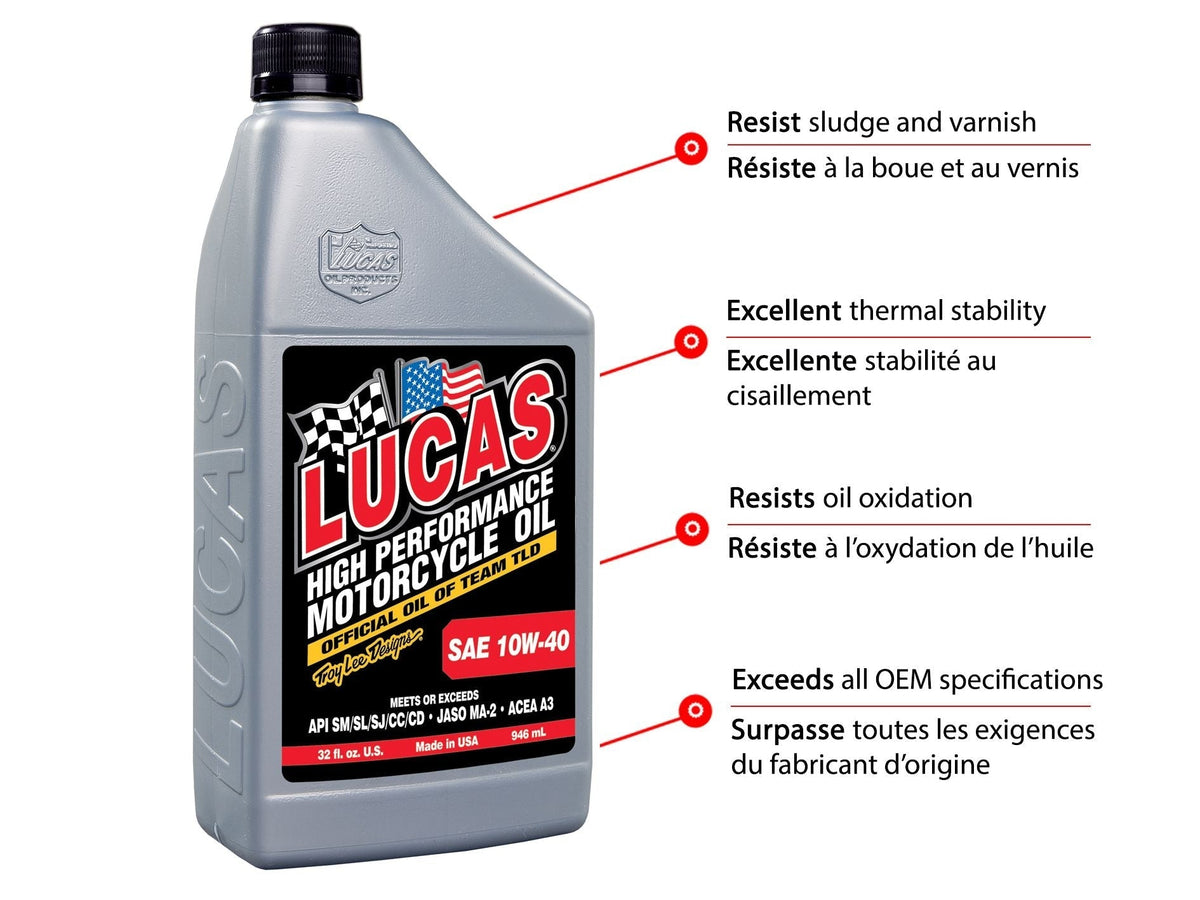 Oil High Performance Motorcycle Oil SAE, 946-mL G9M2 - product image 5