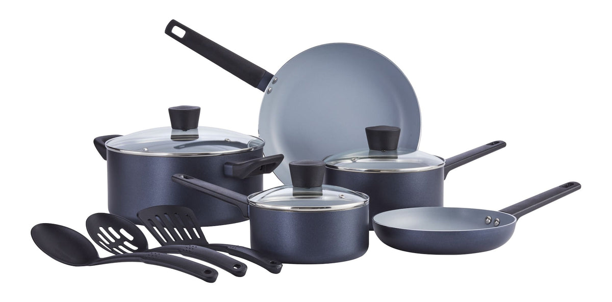 Blue/Grey Non-Stick Cookware Set, 11-pc N0Z2 - product image 2