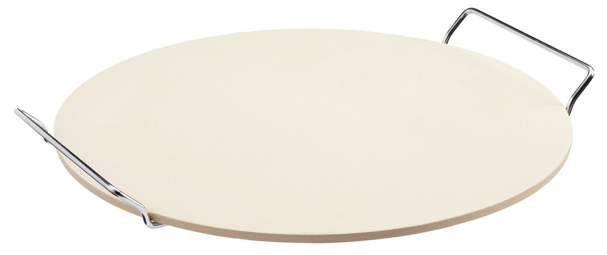 Ceramic Round Pizza Stone & Serving Rack, 15-in M6A5 - product image 2