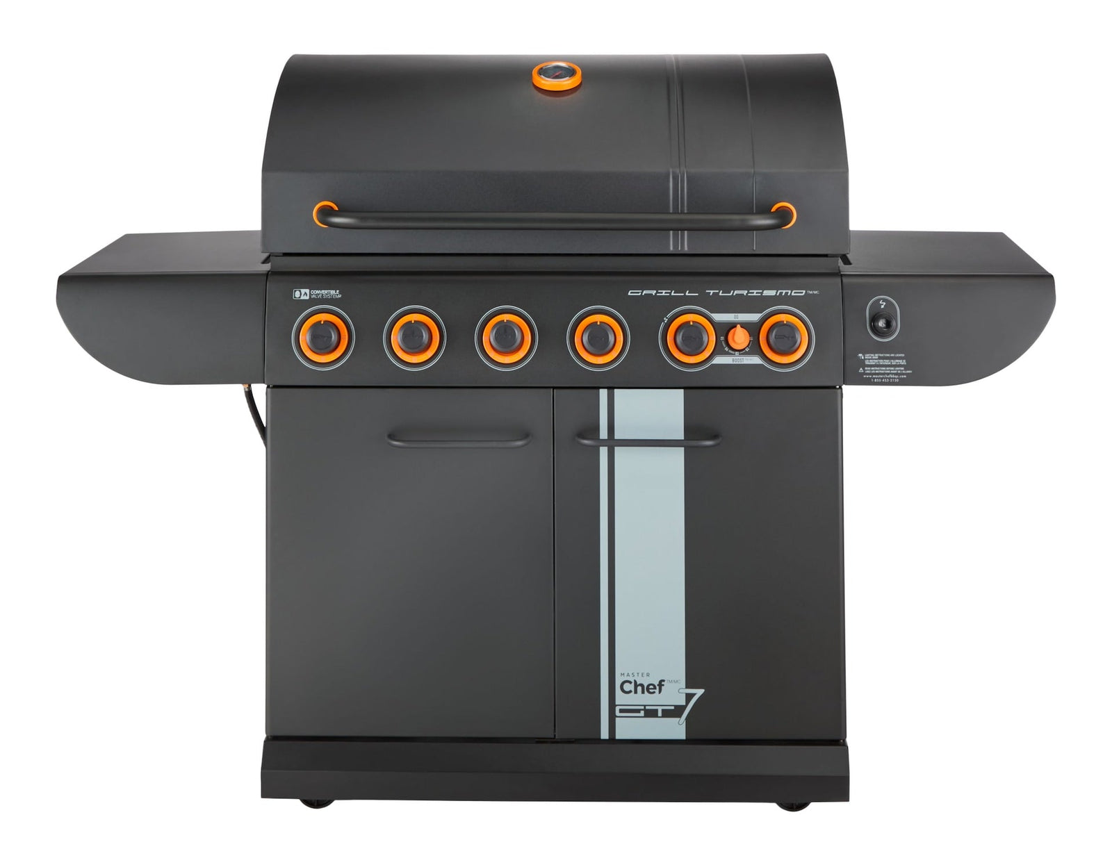 Grill Turismo 680 7-Burner Convertible LP Gas BBQ R8W7 - product image 2