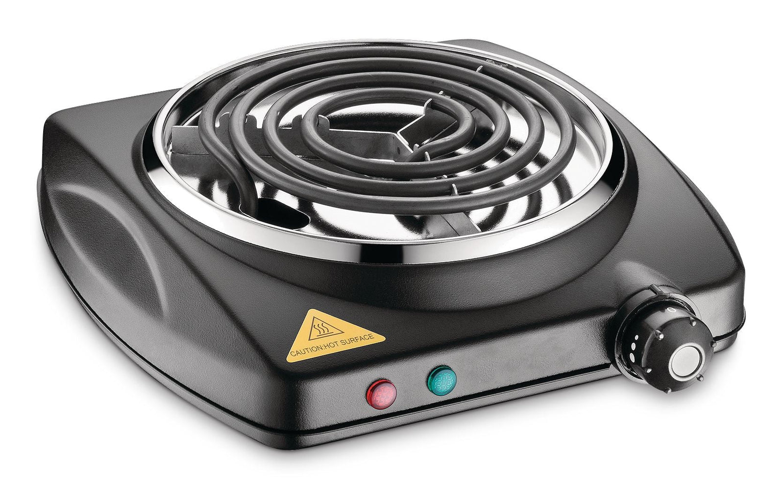 Single Burner Hot Plate, Black, 1000W T7L4 - product image 1