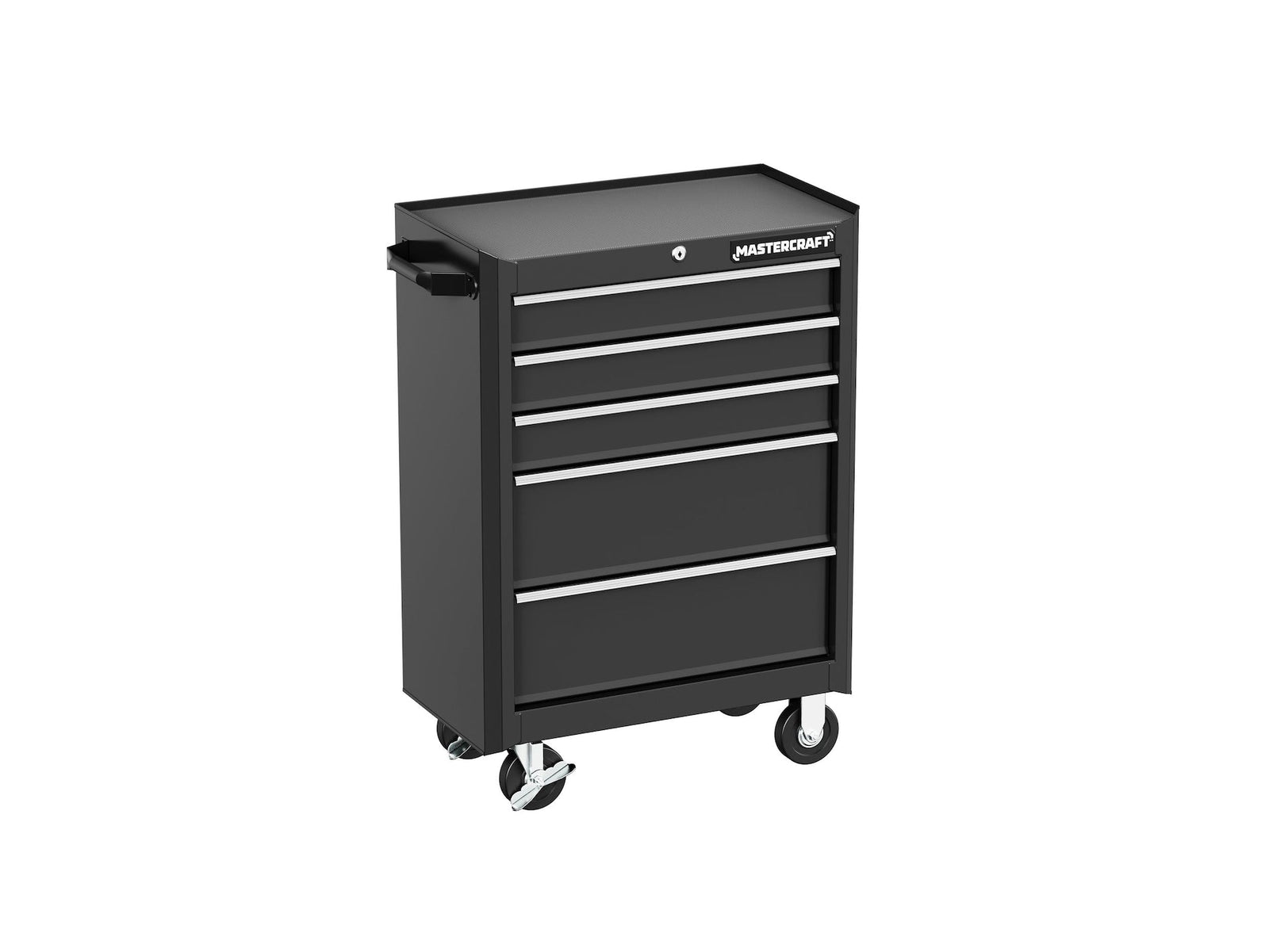 5-Drawer Tool Storage Cabinet, Black, 24-in G7Y6 - product image 2