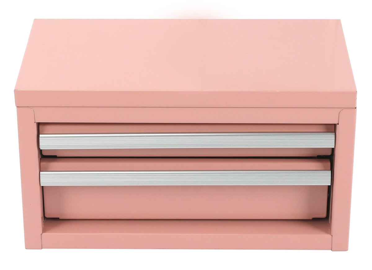 Mini Toolbox with 2 Drawers, Peach Z4X8 - product image 3