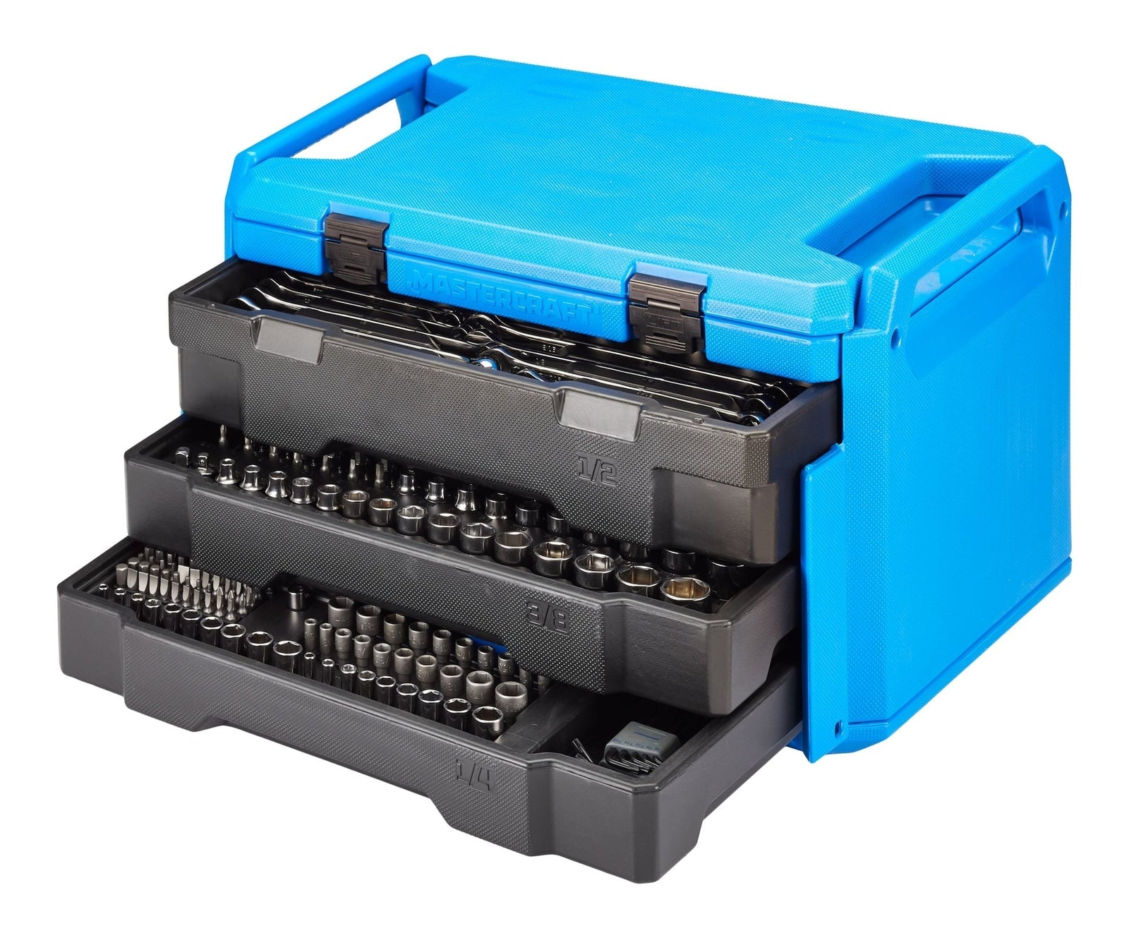 Socket Set, 270-pc, SAE / Metric, CRV, Nickel-Chrome Plating U1N3 - product image 2