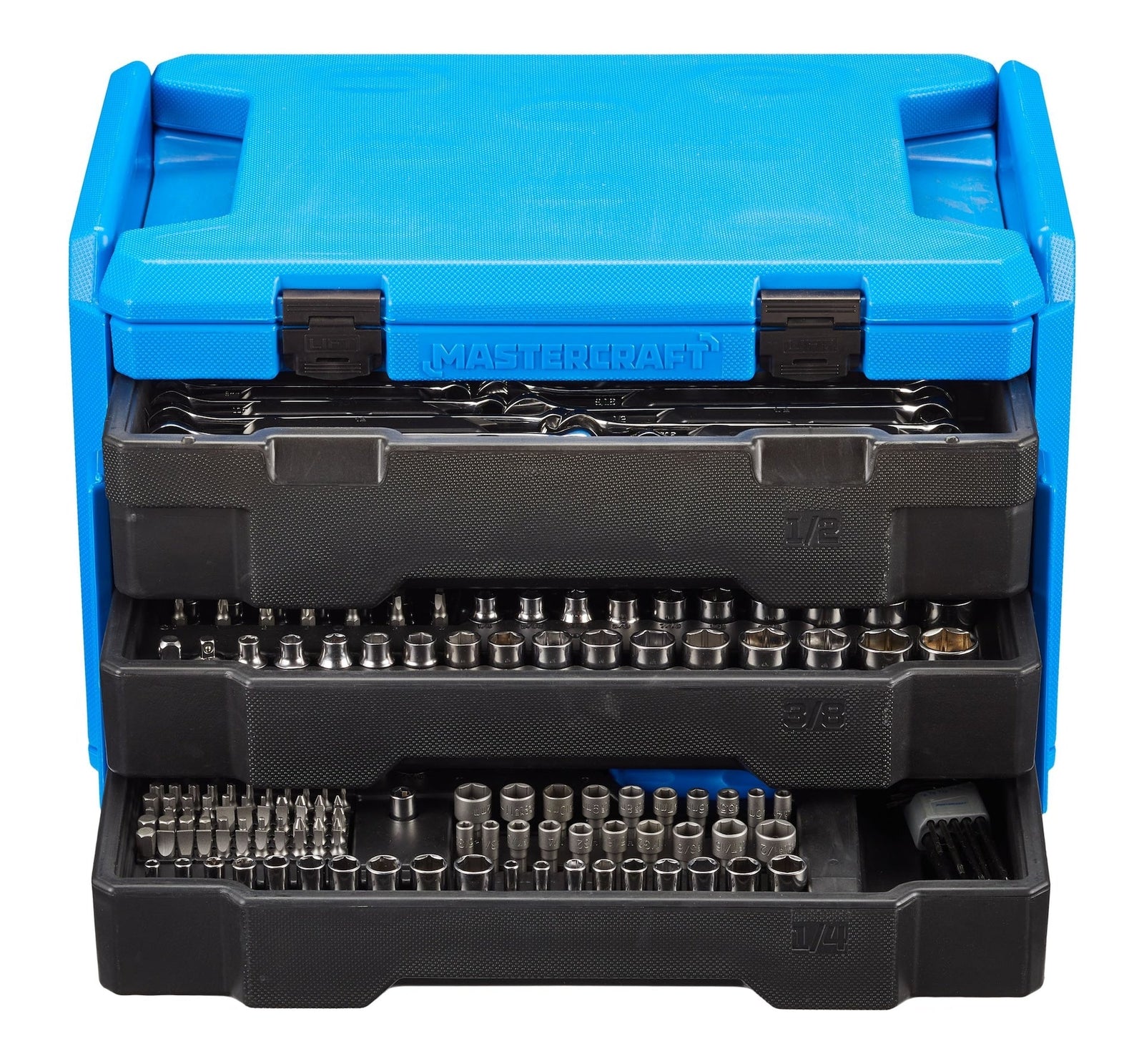 Socket Set, 270-pc, SAE / Metric, CRV, Nickel-Chrome Plating U1N3 - product image 5