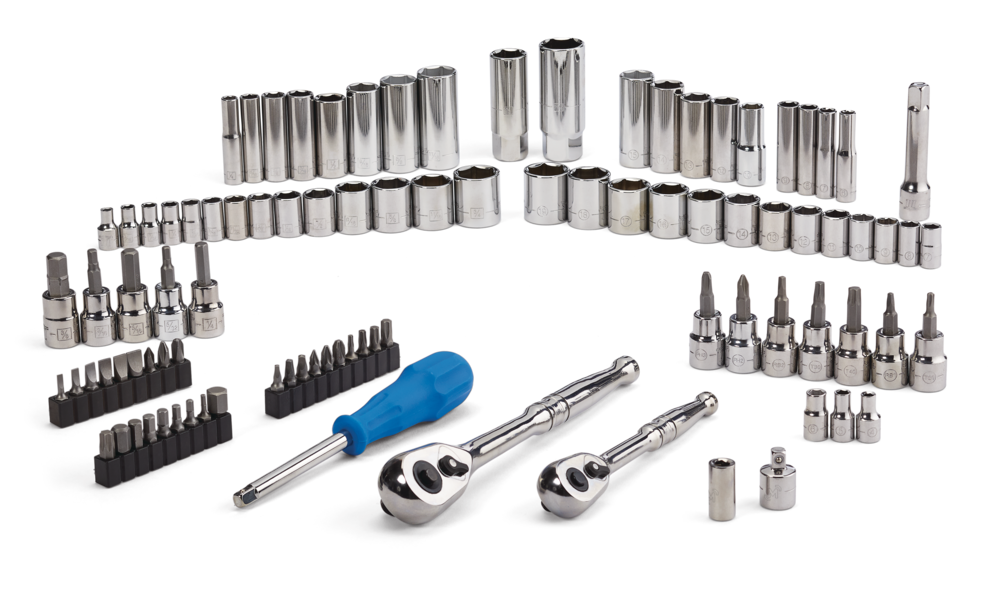 Socket Set, 95-pc, SAE / Metric, CRV, Nickel-Chrome Plating O3R5 - product image 6