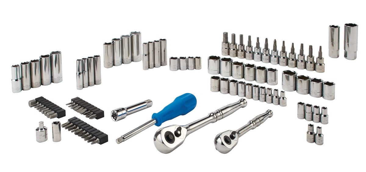 Socket Set, 95-pc, SAE / Metric, CRV, Nickel-Chrome Plating O3R5 - product image 7